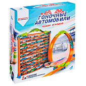 Игровой набор Гоночные автомобили с треком-переноской Dream Makers 8899-16 1